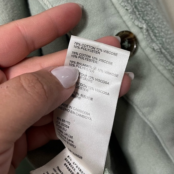 Free People Jordan Reverse Fleece Oversized Shacket size XS - Picture 14 of 14